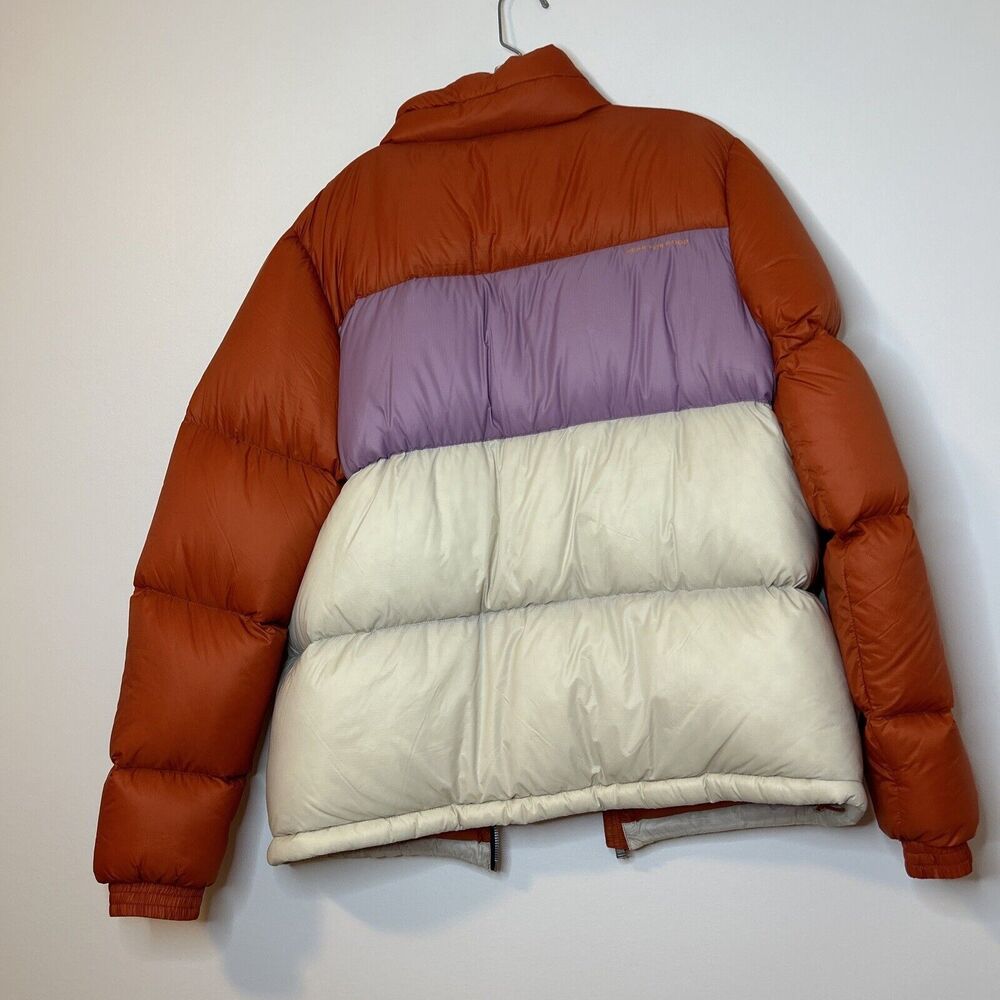 cotopaxi Colorblock Puffer Jacket in Orange, Lavender, Cream - Picture 13 of 16